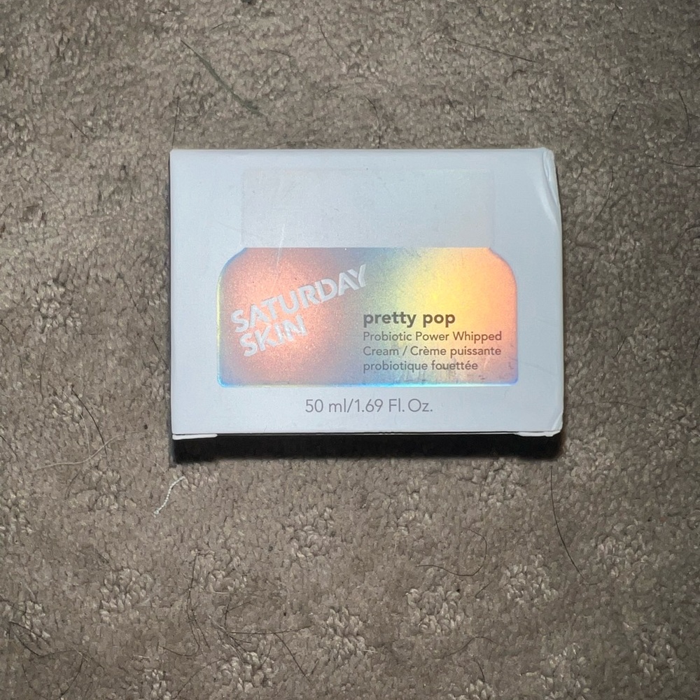 SATURDAY SKIN Pretty Pop Probiotic Power Whipped Cream